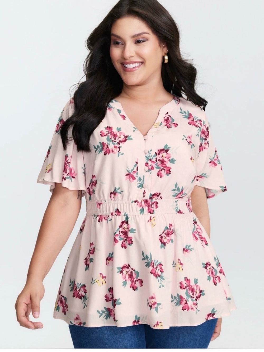 BloomChic Floral Blouse